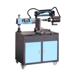 Buy cheap automatic tapping machine industrial worktable Universal head CNC servo electric threading machine High Speed from wholesalers