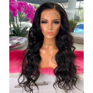 Buy cheap Loose Wave 360 Lace Frontal Wig Peruvian Untreated Pre Plucked Cuticle Aligned from wholesalers