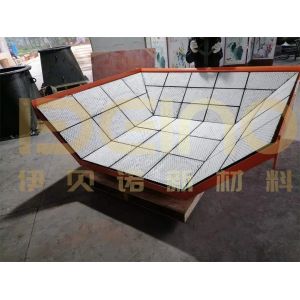 Buy cheap Wear Resistant Rubber Ceramic Liners Abrasive Wear In Mining from wholesalers