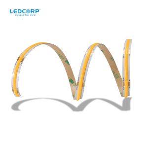 Buy cheap LEDCORP Row to Row New COB led strip 8w IP20 IP65 IP68 rating 24V 5m/roll Decoration Lighting from wholesalers