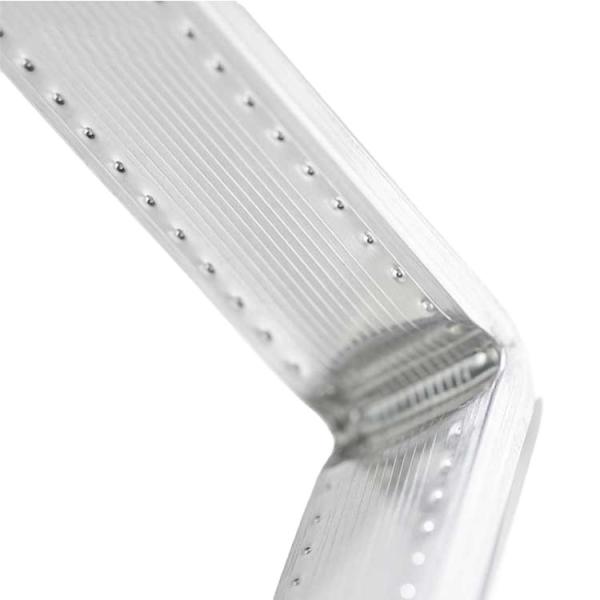 Quality double glass insulated glass high frequency welded aluminum spacer bar for sale