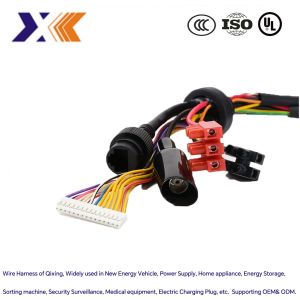 Buy cheap Energy Vehicle Charging Plug Wire Harness with JST Connector and Tinned End from wholesalers