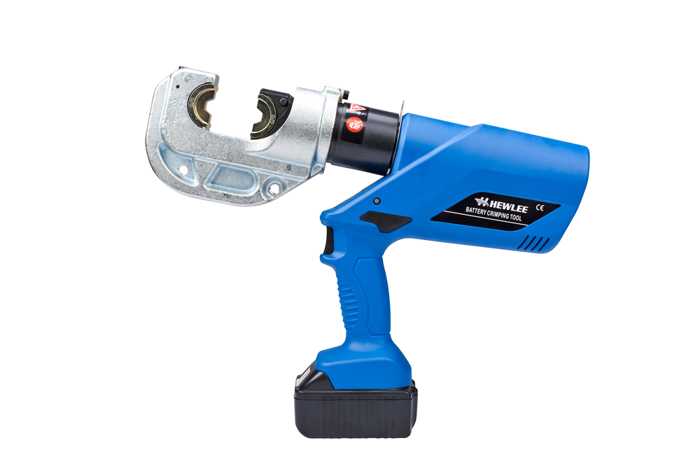 Buy cheap Battery Hydraulic Cable Crimper with 16-400mm² Crimping Range 120KN Force and 42mm Stroke Portable Electric Pressing Tool from wholesalers