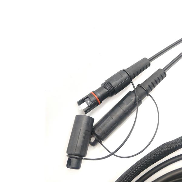 Quality Armored Tube IP67 SC APC SM Fiber Patch Cord For FTTA FTTH BBU RRU Cable for sale