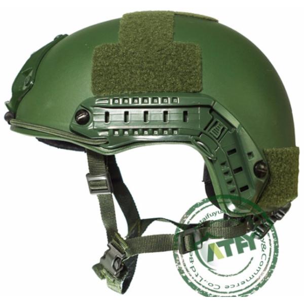 Buy cheap Bulletproof Fast Military Combat Helmet Green Nij Iiia from wholesalers