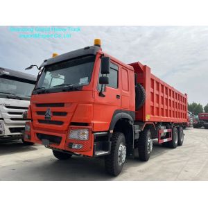 Buy cheap HOWO-7 8x4 Heavy Duty Dump Truck with 12.00R20 Tyres 400L Fuel Tank and 8600×2300×1500 mm Cargo Box from wholesalers