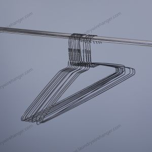 Buy cheap 2.5mm Hanger Diameter White Wire Hangers for Organizing Your Wardrobe from wholesalers
