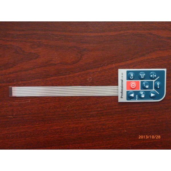 Buy cheap Flexible Printed Circuit Tactile Membrane Switch With Clear Window , Remote Control from wholesalers