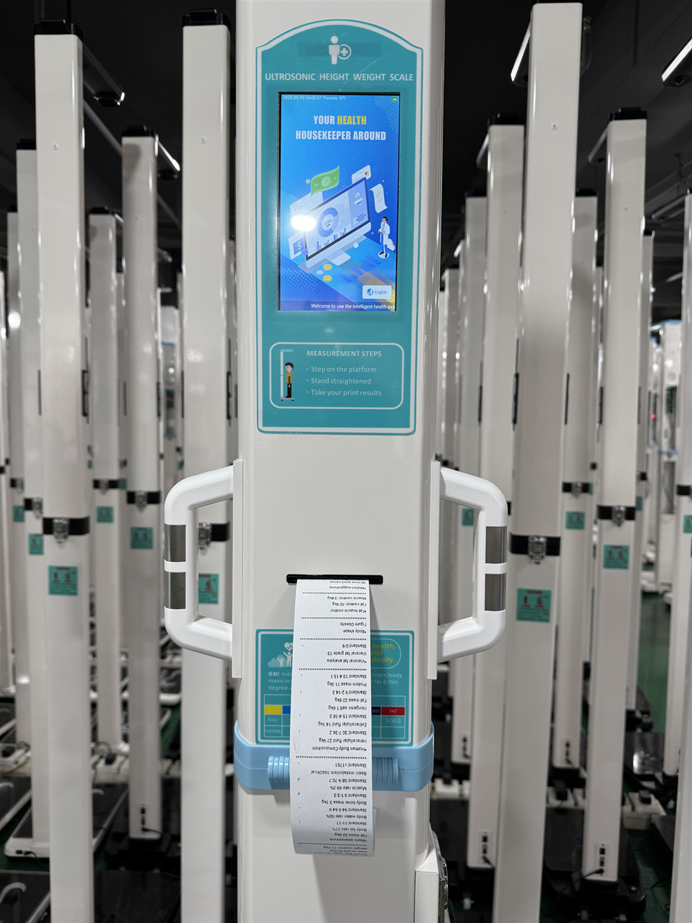 Smart Scale for Body Height Weight and Fat Digital