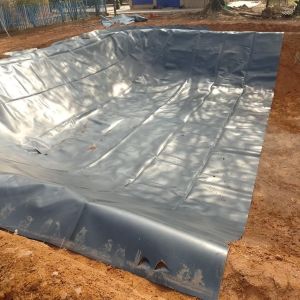 Buy cheap 1.0mm HDPE Geomembrane Pond Liner Contemporary Design Style Indonesia Fish Shrimp Pond from wholesalers