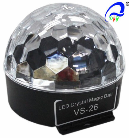 VS-26+ Sound LED 3*3W RGB Magic Ball With Bluetoooth Christmas Disco Effect