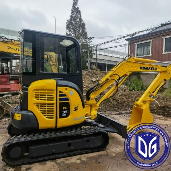 Quality User Friendly PC35 Used Crawler Excavator Ninety-Five New Mini Komatsu Excavator 3.5t for sale