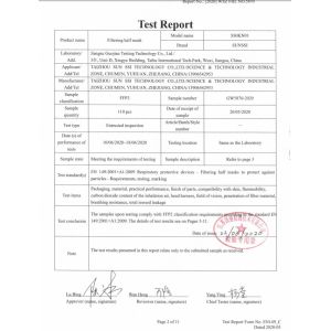 TAIZHOU SUNSSI TECHNOLOGY CO.LTD Certifications