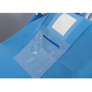 Buy cheap SMS Medical Sterile Surgical Ophthalmic Drape Disposable Eye Drape With Pouch from wholesalers