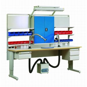 Buy cheap Antistatic Electronic Assembly Workbench , Industrial Esd Safe Workbench from wholesalers