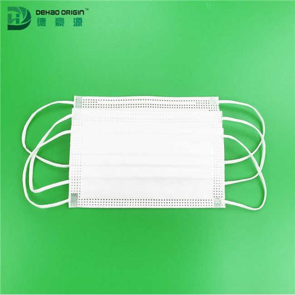 Quality Elastic 9.5cm Ear Band Three Layers Surgical Face Mask for sale