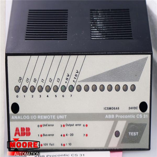 Quality FPR3350601R1062 Analog I / O Remote Unit ICSM06A6 ABB Module for sale
