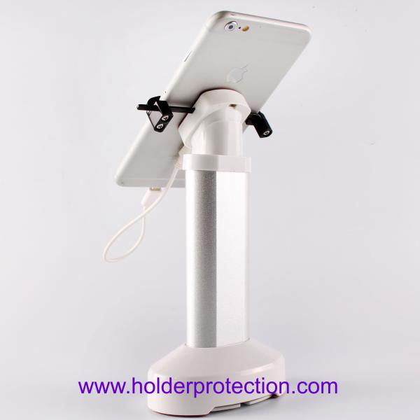 COMER Cell Phone security clamp with alarm with high security claw for mobile