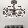 Buy cheap Nordic Invisible Fan lights Frequency Conversion Chandelier with Remote Control retractable ceiling fan((WH-VLL-06) from wholesalers
