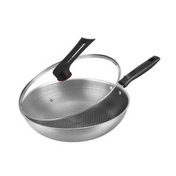 Buy cheap Non Stick 32cm Stovetop Frying Pan  Honeycomb Stainless Steel from wholesalers