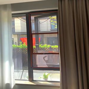 Buy cheap Retractable Mosquito Net Sliding Roller Screen Door Flame Retardance from wholesalers