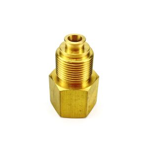 Customized Tolerance /-0.05mm Brass Nipple for Precision CNC Machined Accessorie