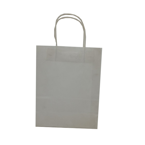 Buy cheap Unisex Handle Paper Bag , Rectangle Small Kraft Bags With Handles from wholesalers