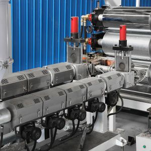PP PE ABS Sheet/Board Making Machine Extrusion Production Line with Automatic