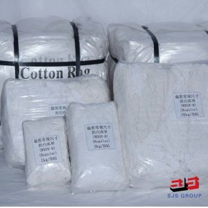 Buy cheap 10Kg Package White T Shirt Rags from wholesalers