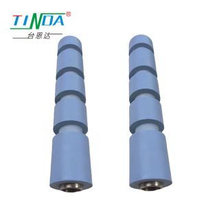 Buy cheap Customized Grooved Roller Smooth Surface Anti-Static Rubber Roller from wholesalers