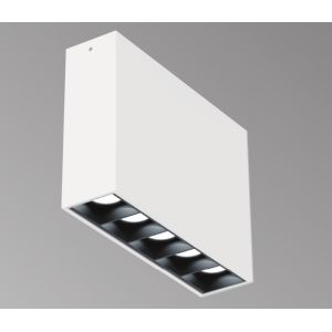 Buy cheap led traking light Unique Design Linear Spot Track Lights 12W Rotatable Ceiling Mounted Led Rail Light Black and White from wholesalers
