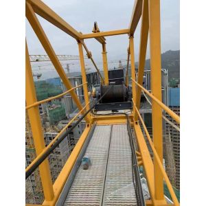 Year of 20 Original Used Tower Crane with 6t Max Load and 65m Max Jib Length at