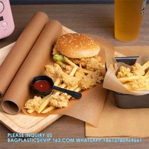 Silicone Coated Parchment Baking Paper Jumbo Roll, Non-Stick Greaseproof