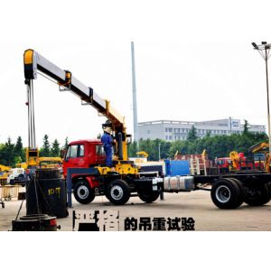 Buy cheap 12T Lattice Boom Crane XCMG  Boom Truck Crane Mounted 4385 kg from wholesalers