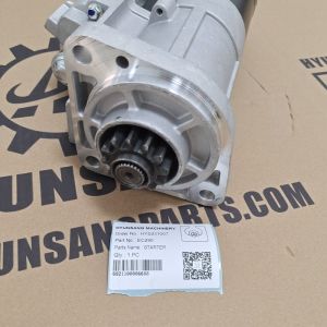 Hyunsang Crawler Excavator EC290 Engine Parts Starter Motor With Good Quality