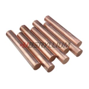 China TF00 C17500 Beryllium Copper alloy Round Bars Thermal Conductivity High on sale