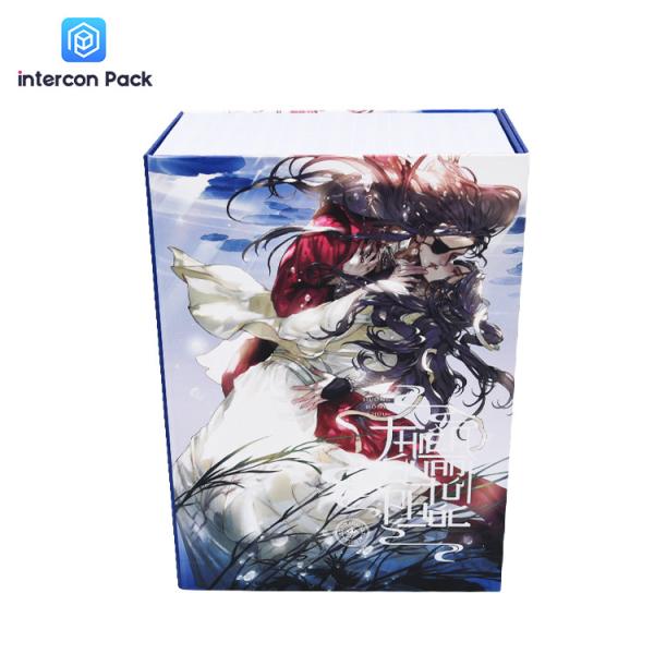 Quality OEM Luxury Cardboard Gift Boxes CMYK Printing Hand Molding Foldable for sale