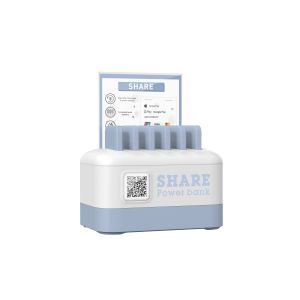 Buy cheap 3300mAh Advertising Power Bank Rental Machine E602 Scan QR Code To Rent product