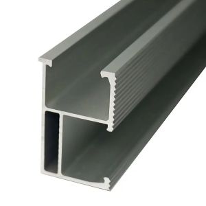 41 Mm Silver Solar Panel Mounting Rails Compatible With All Popular Panel Models