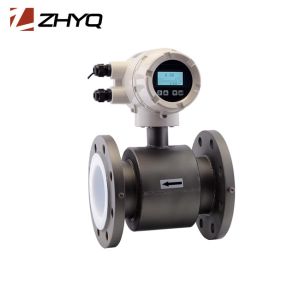 Petroleum Chemical Electromagnetic Flow Meter , Engineering Steel Electromagneti