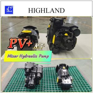Buy cheap Highland Concrete Mixer Hydraulic Plunger Pump With Strong Load Capacity from wholesalers