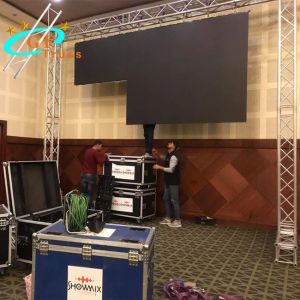 OEM BV LED Screen Truss For Booth Stand Construction