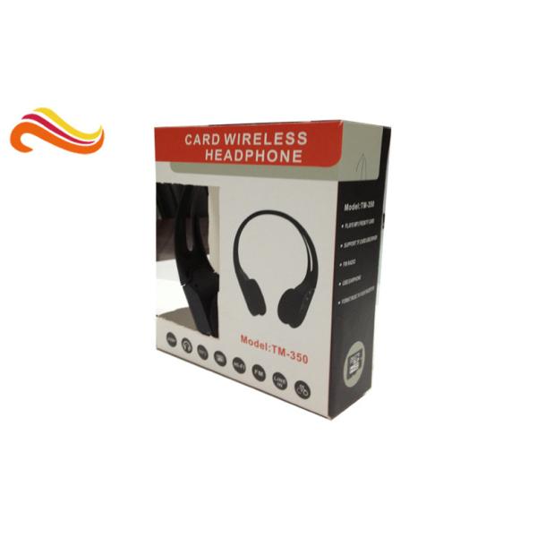 Quality Collapsible Customized CardBoard Electronics Packaging With Clear Window for sale