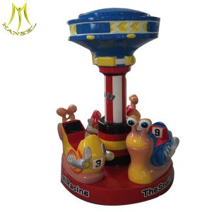 Buy cheap Hansel Outdoor small kids carousel cheap amusement park carousel train rides for sale from wholesalers