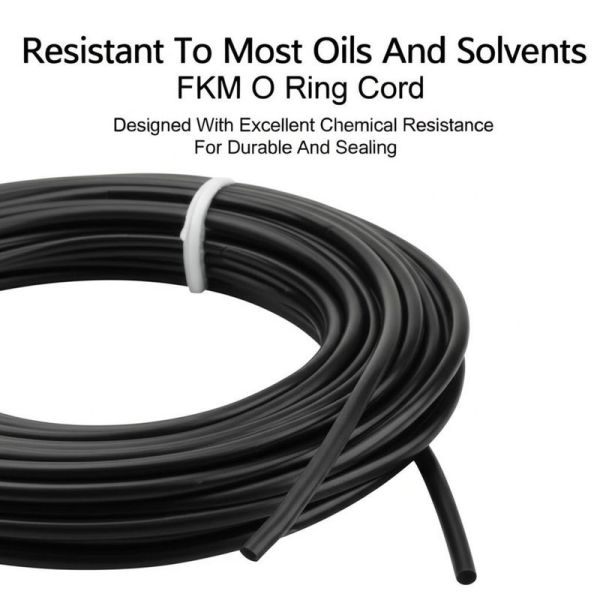 Buy cheap Resistant To Most Oils And Solvents FKM O Ring Cord Designed With Excellent Chemical Resistance For Durable And Sealing from wholesalers