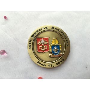 Buy cheap Supply high quality custom USA cheap challenge coins for customer from wholesalers