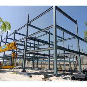 Six Storey Prefabricated Building Prefabricated Steel Structure Warehouse