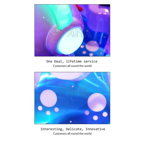 Dog Rocking Ride Kiddie Carnival Game Simulator Fiberglass And Plastic Material