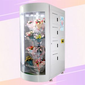 Buy cheap 360 Rotation Automatic Gifts Flower Vending Machine With Humidification System from wholesalers