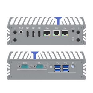 Industrial Fanless Computer 12th Intel Core I7 Mini PC Without Fan